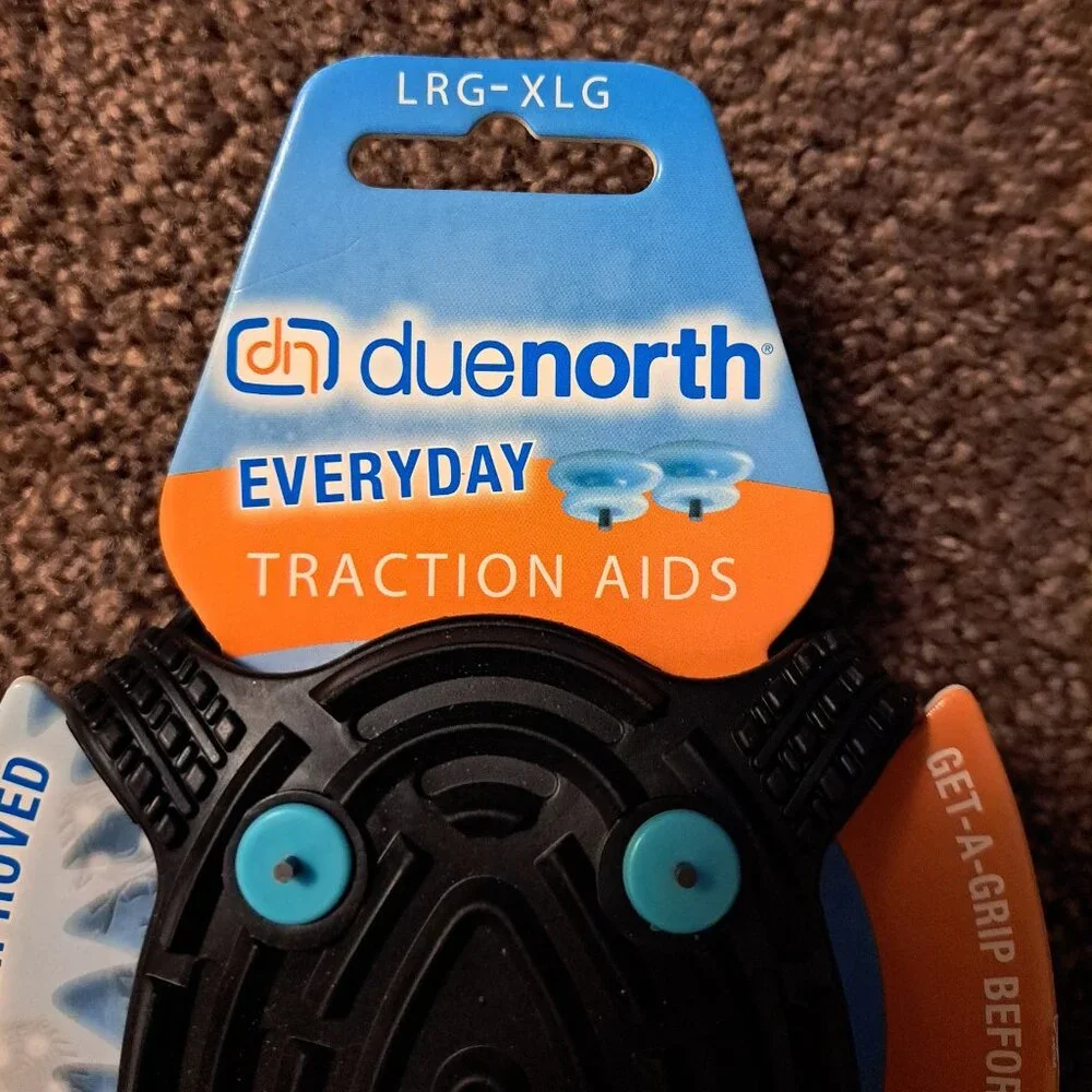 NWT Due North L/XL Everyday Ice /Snow Traction Aid With Spikes - Picture 3 of 6